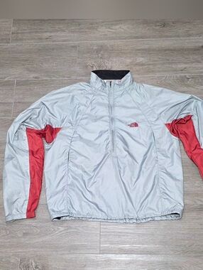 Vintage 90's-Y2K The North Face Tekwear 1/2 Zip Windbreaker Jacket Womans Sz M7